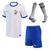 France Away Jersey Kit EURO 2024 (Jersey+Shorts+Socks)